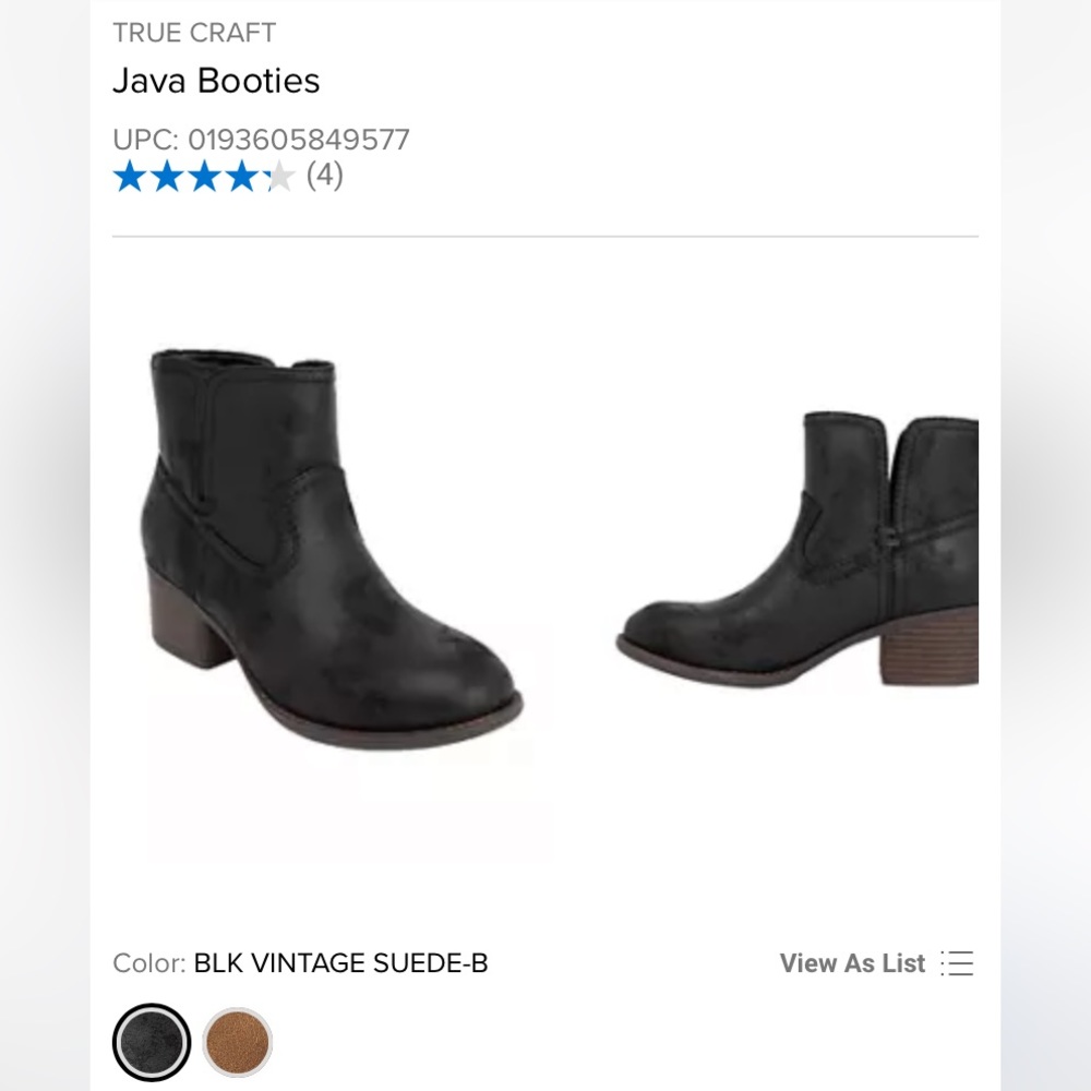 Black booties